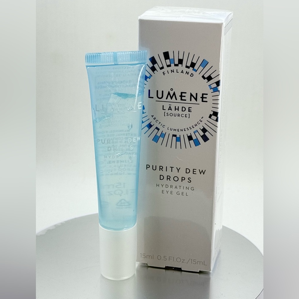 Lumene Purity Dew Drops Hydrating Eye Gel BNIB